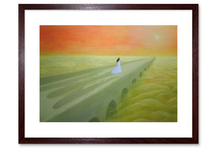 Coming Home Framed Print